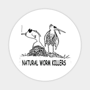 natural worm killers Magnet